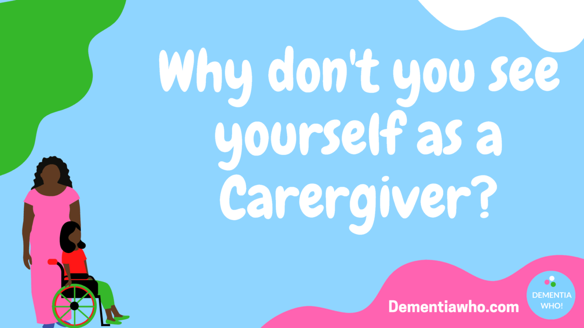 see yourself as a caregiver
