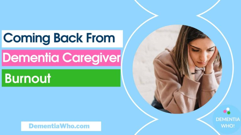 Coming Back from Caregiver Burnout