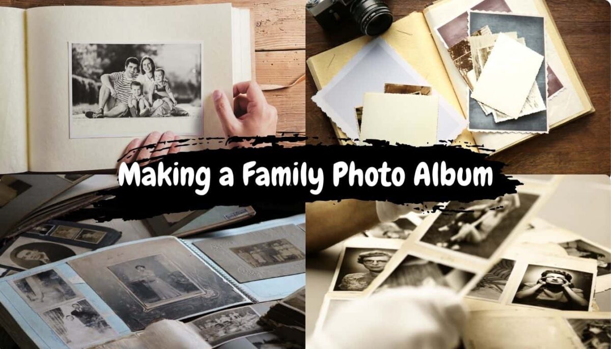 making Family Photo Album for dementia