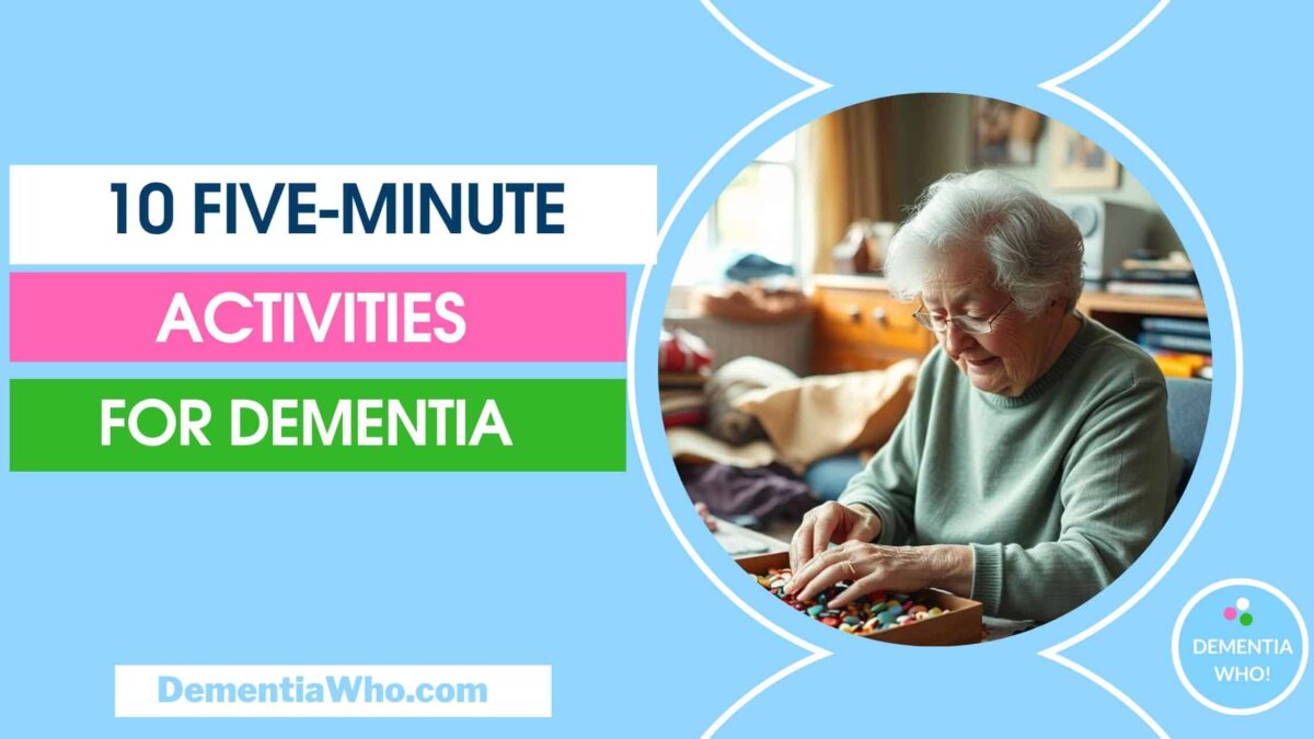 Five-Minute Activities for Dementia